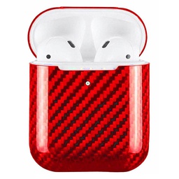 [50745] Case for AirPods 2, made from Carbon, Red