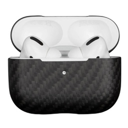 [50746] Husa Case for AirPods Pro, made from Carbon, Matt Black