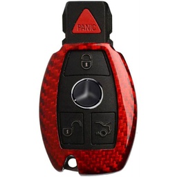 [50761] Case for Mercedes-Benz W203, W210, W211, made from Carbon, Glossy Red