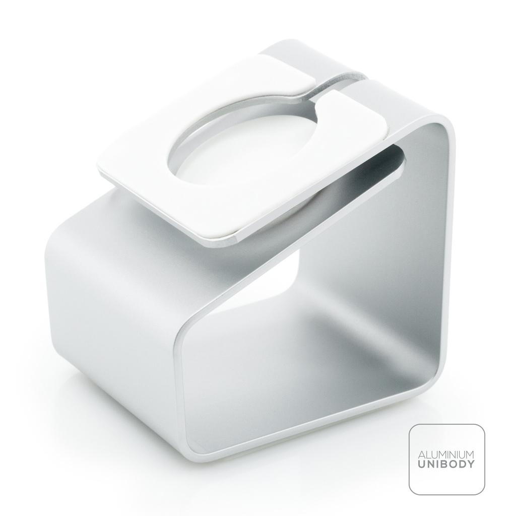 Apple Watch Charging Station, Aluminum Silver