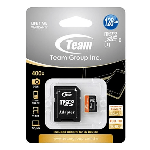 Card Team MicroSD C10 128GB