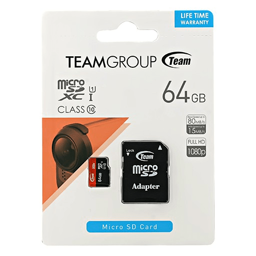 Card Team MicroSD C10 64GB