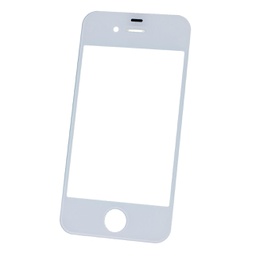 [25888] Geam Sticla iPhone 4G, iPhone 4s, White, AM+
