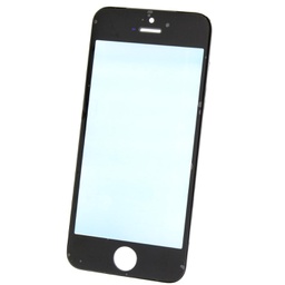 [34080] Geam Sticla iPhone 5 + Rama, Black