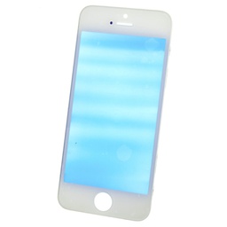 [34082] Geam Sticla iPhone 5 + Rama, White