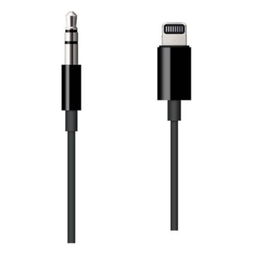 [53921] Lightning to 3.5mm Audio Cable, 1m, Black