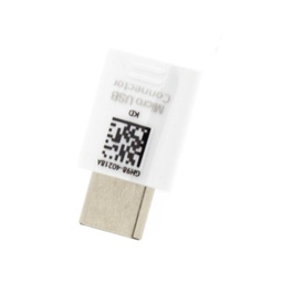 [40497] Samsung Galaxy Micro USB to Type C Adapter, White