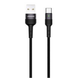 [54889] USAMS, U26 Type-C Charging and Data Cable, US-SJ313, 1m, Black