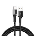 Cabluri Baseus, Halo Data Cable, USB For Type-C, 3A, 1m, Black