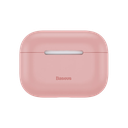 Baseus, Super Thin Silica Gel Case For Pods Pro, Pink