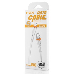 [55027] Cabluri PZX, Micro USB Cable, V154, 1.5m, White
