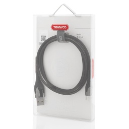 [55063] Cabluri Tranyoo, X13, Type-C Cable, Black
