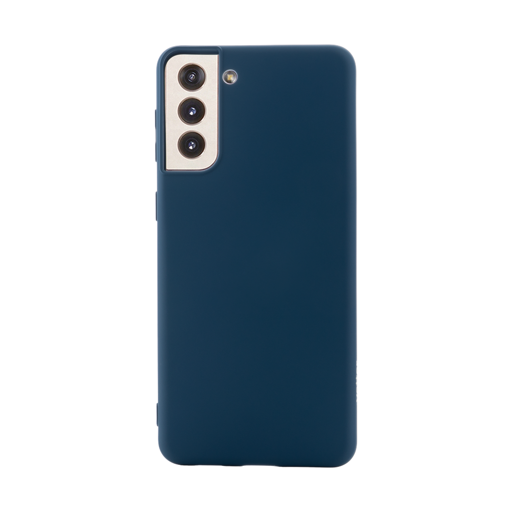 Husa Samsung Galaxy S21, Smart Case Anti-Slip Series, Blue