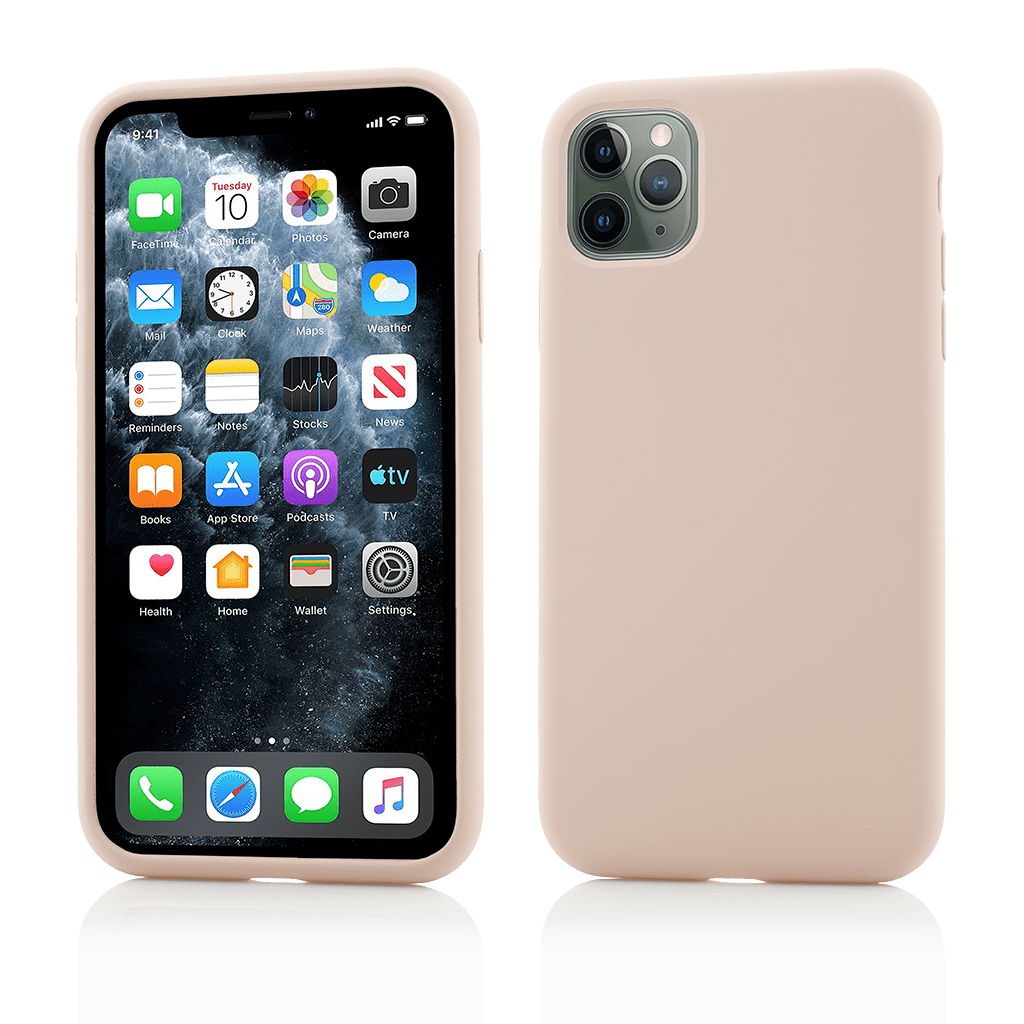 Produs Resigilat, Husa iPhone 11 Pro, Clip-On Soft Touch Silk Series, Pink