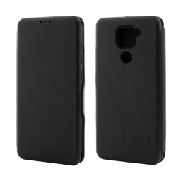 [55679] Husa Xiaomi Redmi Note 9 Vetter GO, Flip Series, Black