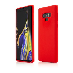 [55974] Produs Resigilat Husa Samsung Galaxy Note 9, Clip-On Soft Touch Silk Series, Red, Resigilat