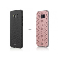 [57554] Samsung Galaxy S8 Plus, Rose Gold - Promo 2 Pack