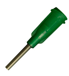 [61002] Blunt Tip Dispensing Fill Needles, Olive 14ga x 0.5&quot;