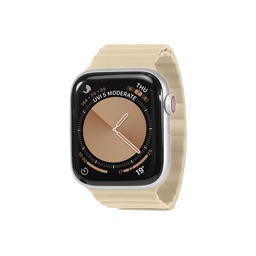 [61271] keepON, magnetic band for Apple Watch 7, 6, 5, 4, 38/40/41mm, Light Beige
