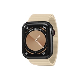 [61276] keepON, magnetic band for Apple Watch 7, 6, 5, 4, 42/44/45mm, Light Beige