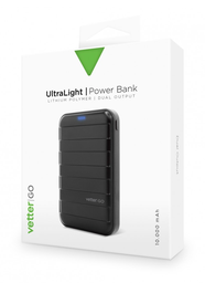 [61282] UltraLight PowerBank, 10.000 mAh, Dual Output, Black