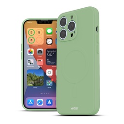 [61400] Husa iPhone 13 Pro Soft Pro Ultra, MagSafe Compatible, Mint Green