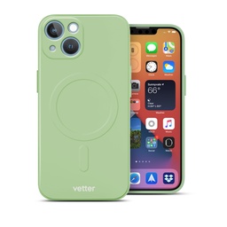 [61538] Husa iPhone 14 Plus, Soft Pro Ultra, MagSafe Compatible, Mint Green
