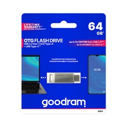 [61629] Stick Goodram ODA3-064GB, Tip-C, USB3.2