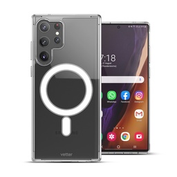[61831] Husa Samsung Galaxy S23 Ultra, MagSafe Compatible, Soft Pro, Transparent