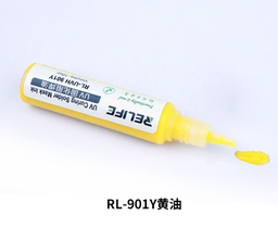 [62462] RELIFE RL-UV 901Y Insulation Environmentally UV Curing Soldering Oil Series For PCB BGA Circuit Board Protect Soldering Paste