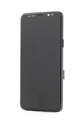 [62624] LCD Samsung Galaxy S9, G960, Black + Rama, Incell