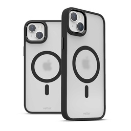 [62725] Husa iPhone 14, Clip-On Hybrid, Matt, MagSafe Compatible, Black