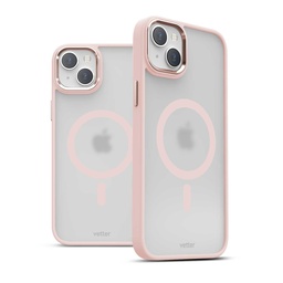 [62737] Husa iPhone 14, Clip-On Hybrid, Matt, MagSafe Compatible, Pink