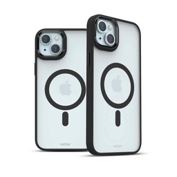 [63222] Husa iPhone 15, Clip-On Hybrid, Matt, MagSafe Compatible, Black