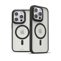 [63224] Husa iPhone 15 Pro, Clip-On Hybrid, Matt, MagSafe Compatible, Black