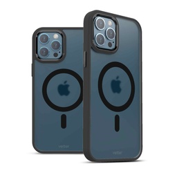 [63226] Husa iPhone 12 Pro, Clip-On Hybrid, Matt, MagSafe Compatible, Black