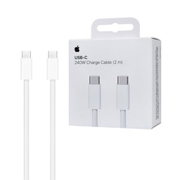 [63321] Cablu Apple Type-C to Type-C Cable, MU2G3FE/A, 2m, 240W, White,  Blister
