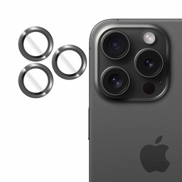 [63327] iPhone 15 Pro Max, 15 Pro, Individual Camera Lens Protector, Natural Titanium